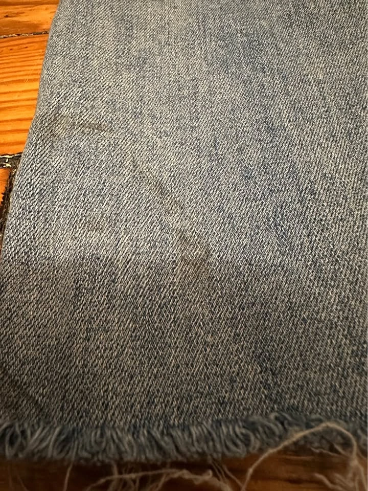 MOTHER The Rascal Slit Undone Hem Jeans Size 27 - photo 3