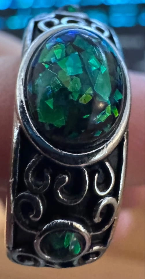 Men’s Rings – 925 Sterling Silver, Opal Style, Nautical & Dragon - photo 3