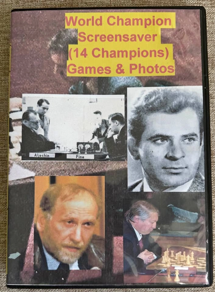 Vintage TobyChess World Champion Chess Screensaver CD-ROM