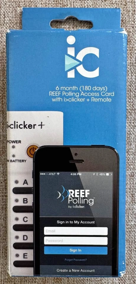 iClicker+ Student Response Remote – Lightly Used w/ Original Box