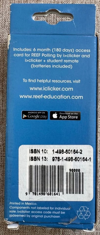 iClicker+ Student Response Remote – Lightly Used w/ Original Box - photo 2