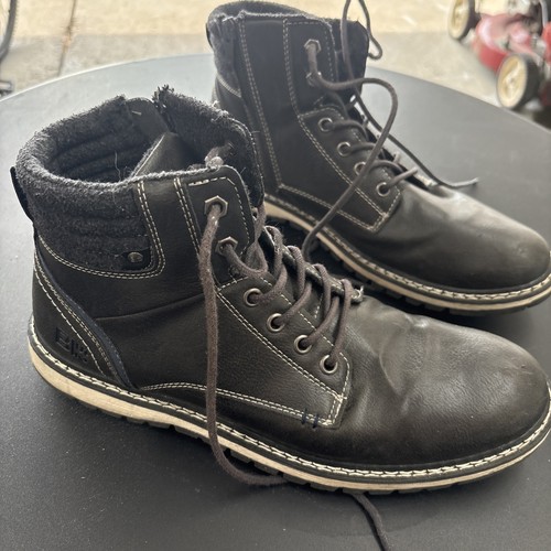 B-52 Men’s Size 10 Black Lace Up Ankle Boots - photo 2