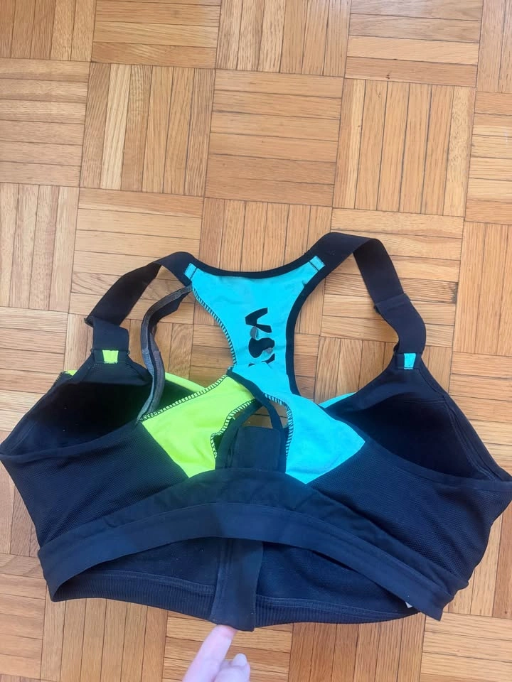 Victoria’s Secret Front-Zip Sports Bra - VSX Sport size 38DD - photo 2