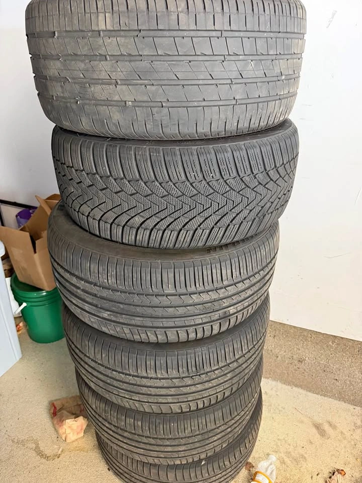Assorted Car Tires - Lot of 6