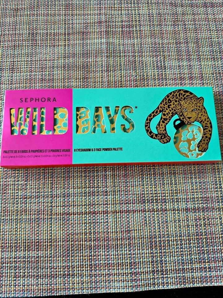 Sephora Wild Days Eyeshadow & Face Powder Palette (brand new)