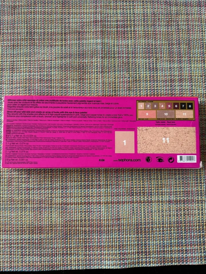 Sephora Wild Days Eyeshadow & Face Powder Palette (brand new) - photo 2