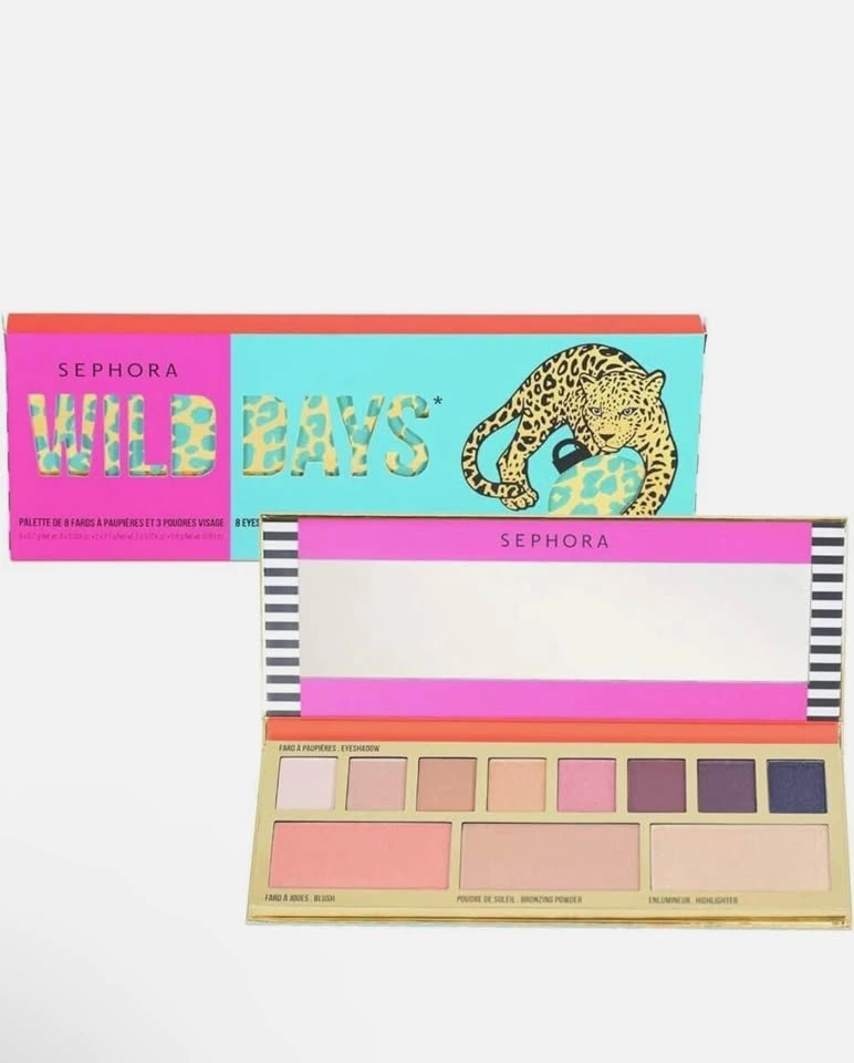 Sephora Wild Days Eyeshadow & Face Powder Palette (brand new) - photo 3