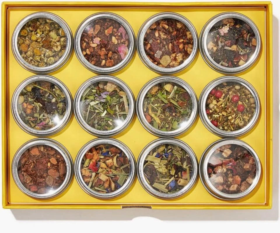 DAVIDsTEA Sleep & Relax 12 Tea Sampler Set - Brand New - photo 2