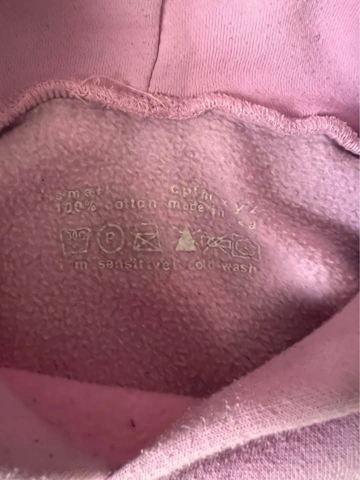 Pink CPFM ye must be born again hoodie - photo 3