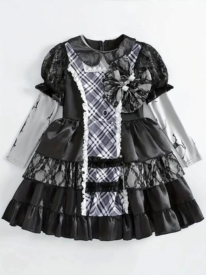 Girls Broken Doll Halloween Costume size 7/8