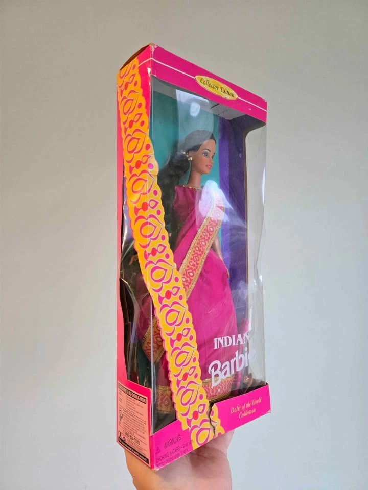 Barbie Indian, 1996 year, India, Damaged box - photo 2