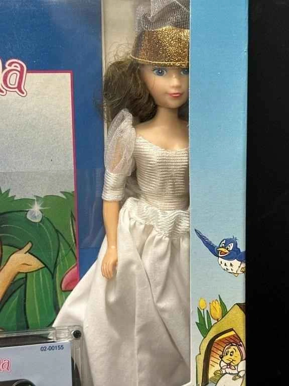 Vintage Thumbelina Read Along Audio Cassette With Doll & Book - photo 2