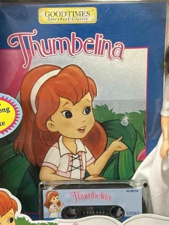 Vintage Thumbelina Read Along Audio Cassette With Doll & Book - photo 3