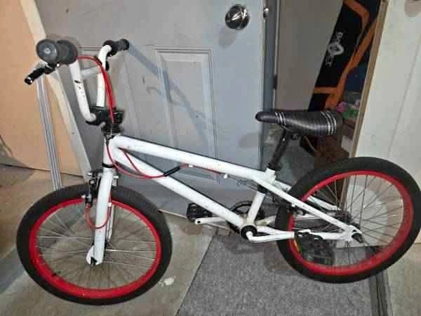 White BMX GT model Bike