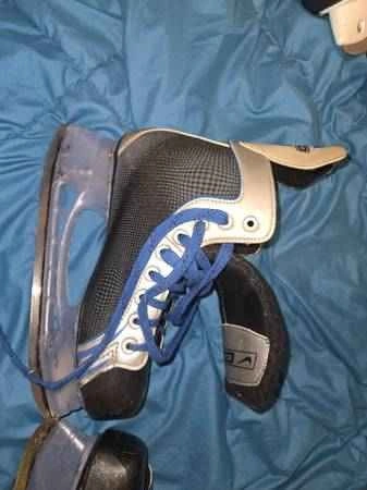 RARE Nike Bauer Energy Hockey Skates model sz 6 - photo 2