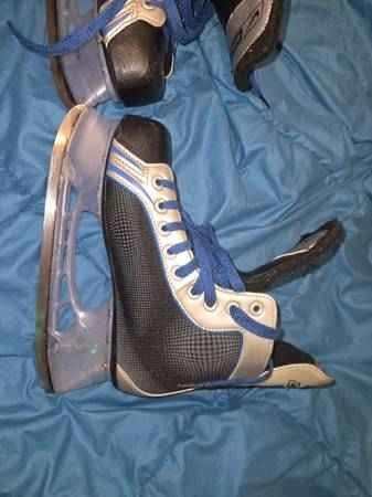RARE Nike Bauer Energy Hockey Skates model sz 6 - photo 3