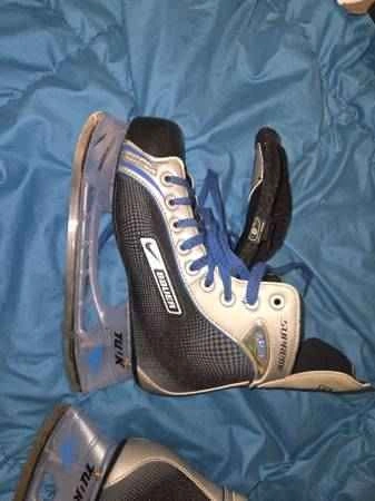 RARE Nike Bauer Energy Hockey Skates model sz 6 - photo 4