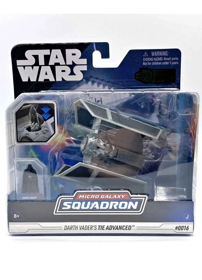 Star Wars Micro Galaxy Squadron Darth Vader TIE Advanced