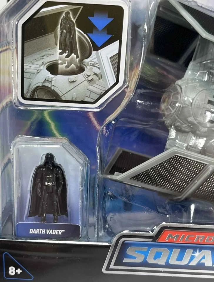 Star Wars Micro Galaxy Squadron Darth Vader TIE Advanced - photo 3