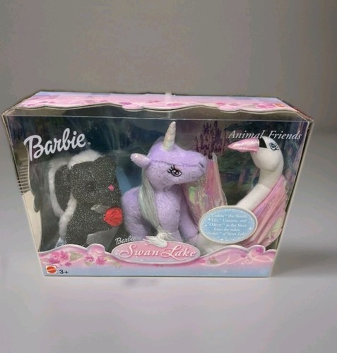 Barbie Swan Lake Animal Friends Odette Carlita Lila Plush