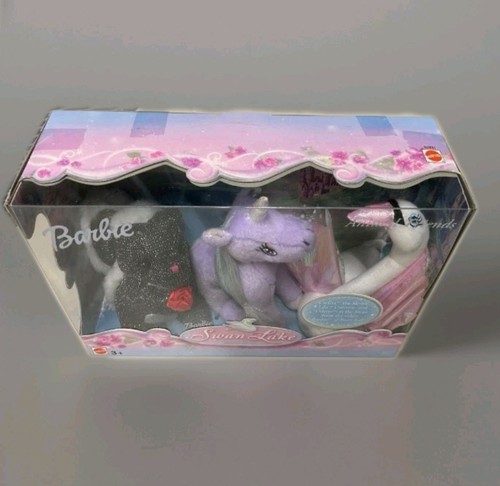 Barbie Swan Lake Animal Friends Odette Carlita Lila Plush - photo 5