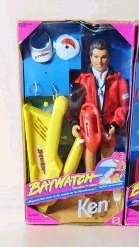 Lot of 2 Vintage Barbie And Ken Baywatch 1994 Dolls - photo 2