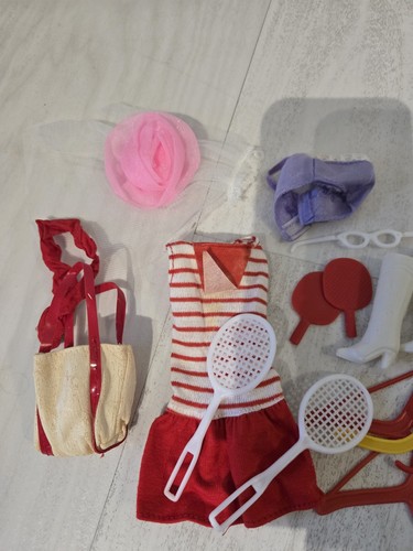 Vintage Barbie Doll Clothes Lot Accessories, Boots, Rocket, Hang - photo 2