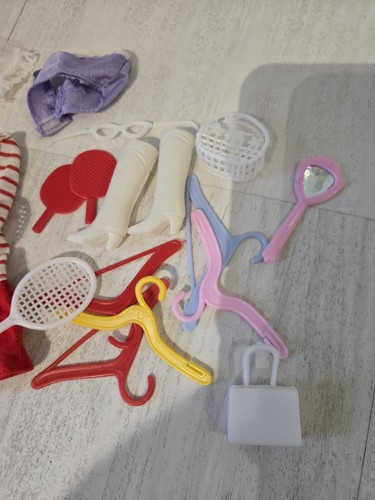 Vintage Barbie Doll Clothes Lot Accessories, Boots, Rocket, Hang - photo 3