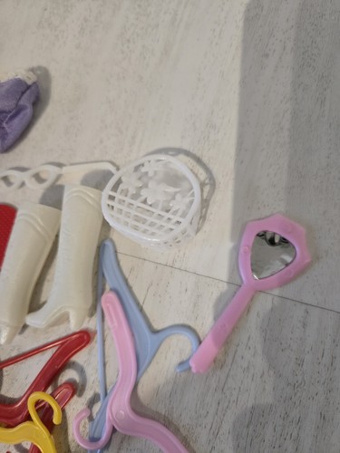 Vintage Barbie Doll Clothes Lot Accessories, Boots, Rocket, Hang - photo 4