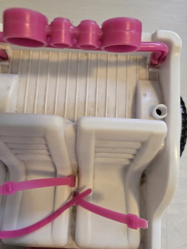 Barbie Beach Sun Wheeler White Pink Blue Jeep Wrangler Toy - photo 3