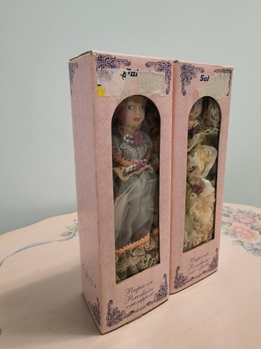 RARE 7.5" Mini Porcelain Dolls Sabre, Brand New In Box, Lot of 2 - photo 5