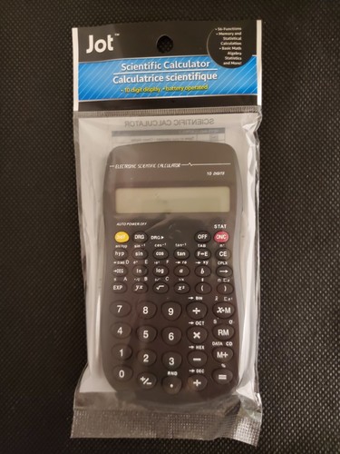 Jot Scientific Calculator BRAND NEW 10 Digits Display, 56 Functi