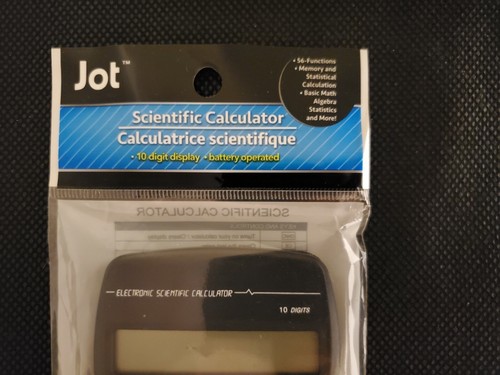 Jot Scientific Calculator BRAND NEW 10 Digits Display, 56 Functi - photo 3