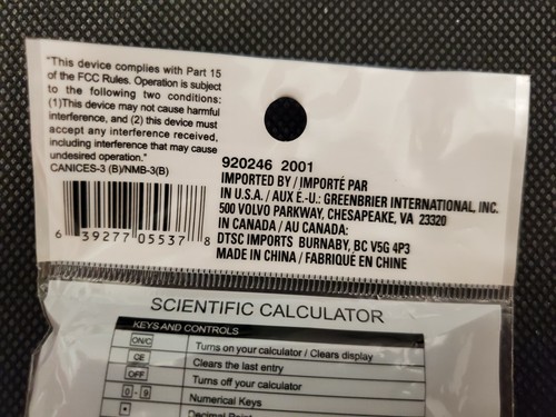 Jot Scientific Calculator BRAND NEW 10 Digits Display, 56 Functi - photo 5