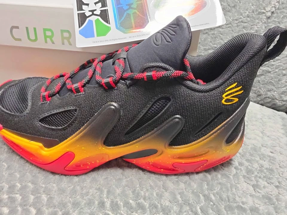 GS Curry 13 Red/Black 7Y (Youth) Basketball Shoes - photo 3
