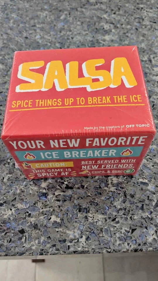 *BNIB* Salsa Ice Breaker Card Game