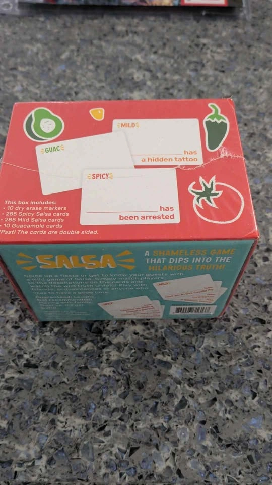 *BNIB* Salsa Ice Breaker Card Game - photo 2