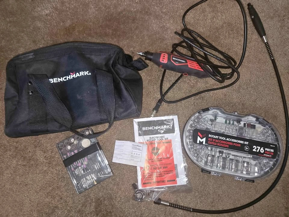 Benchmark rotary tool kit (dremel)