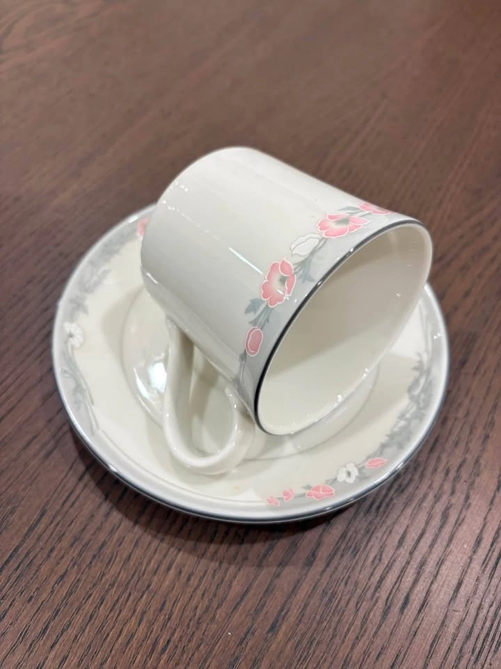 Royal Doulton "Fresh Flowers" Cup and Saucer