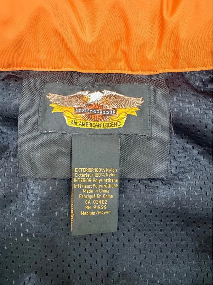 Harley-Davidson Nylon Hooded Rain Jacket - photo 3