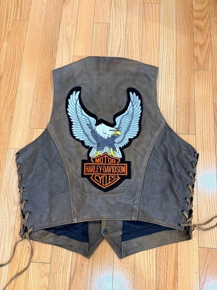 Harley-Davidson Leather Vest Medium