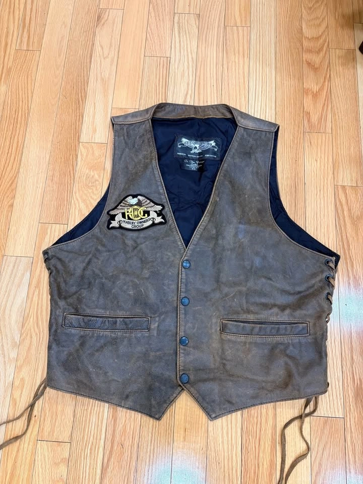 Harley-Davidson Leather Vest Medium - photo 2