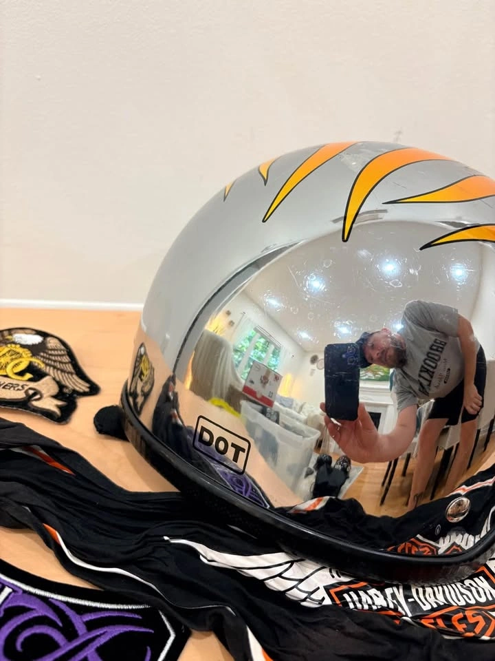 Harley-Davidson Flame Half Helmet XL - photo 3