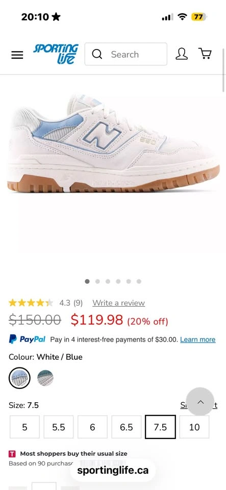 New Balance 550 Sneakers - photo 5