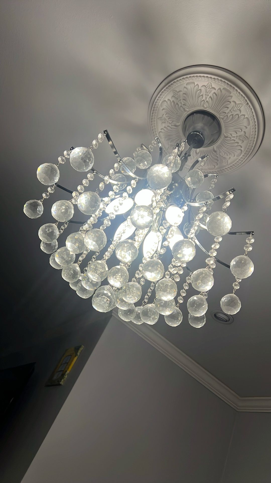 Crystal Ball chandelier