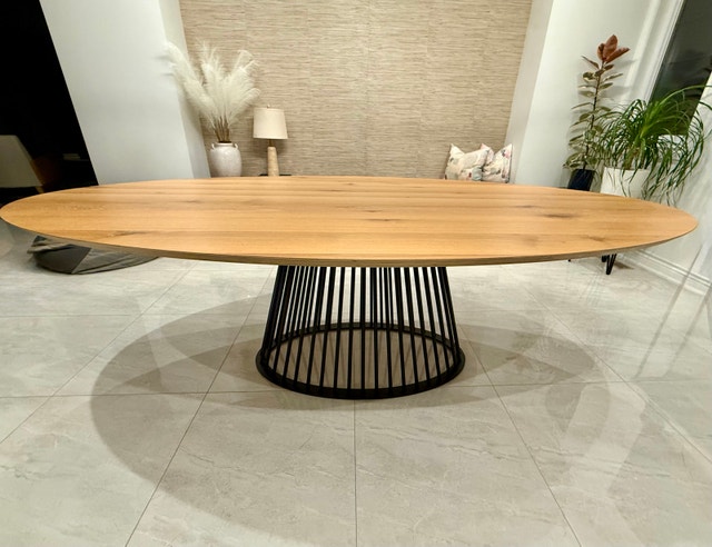 HOME Société Zermatt Dining Table - 97” - Excellent Condition