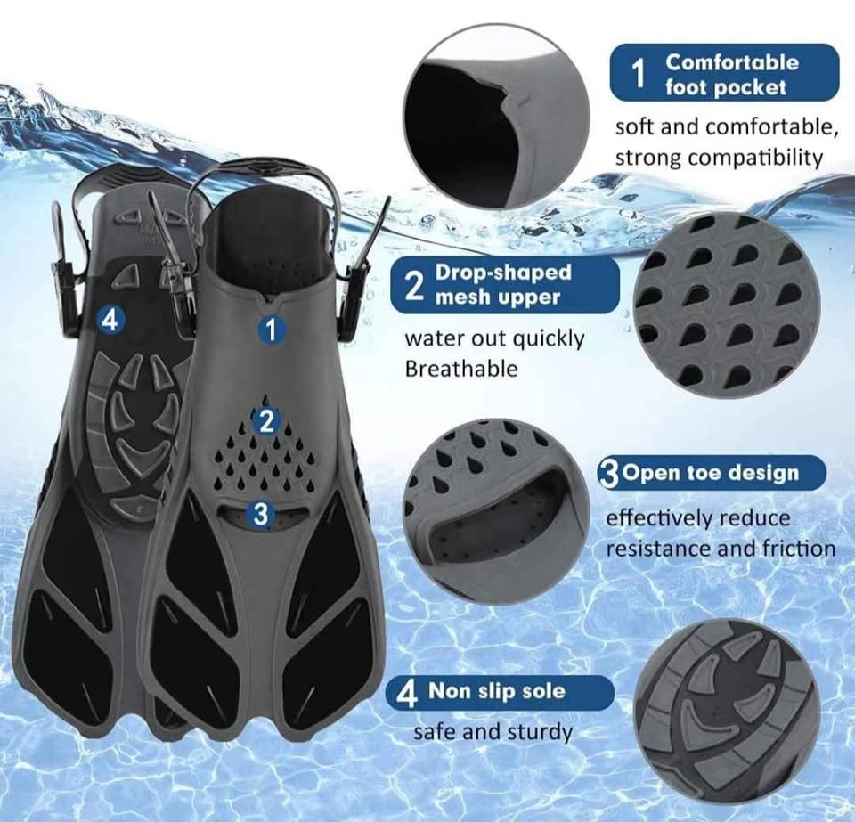 Snorkeling Fins Size ML/XL - photo 5