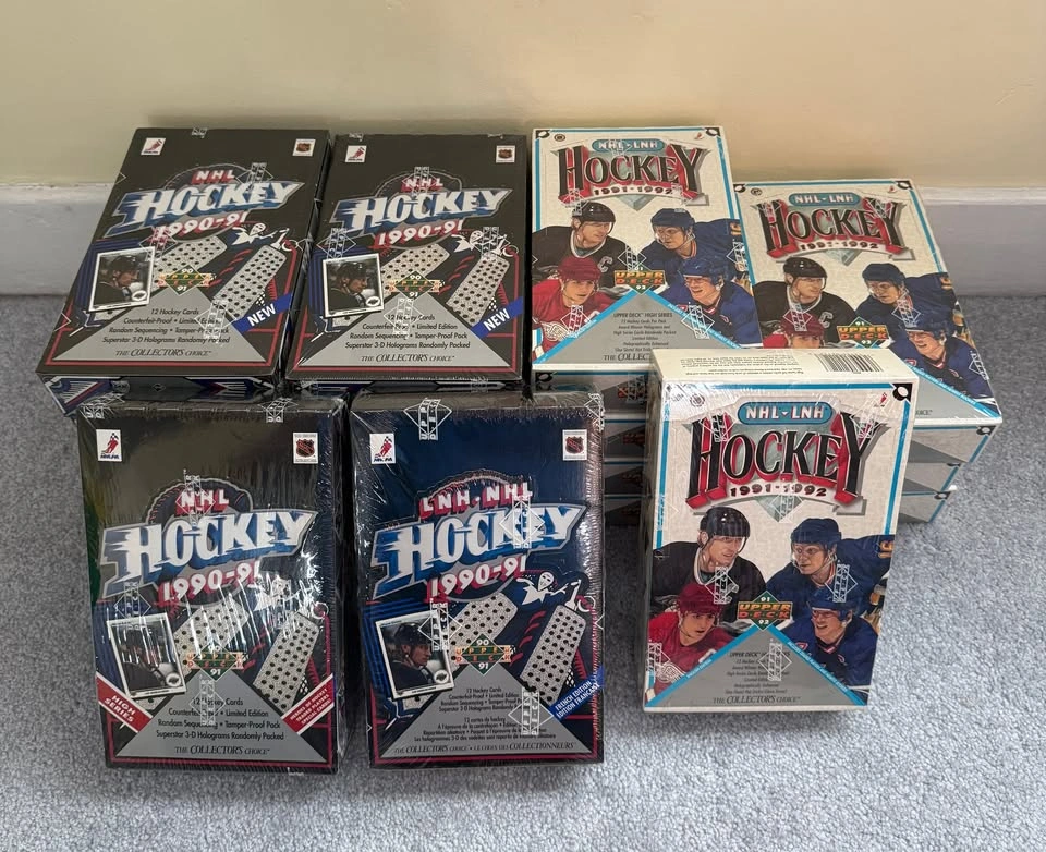 Vintage Hockey Card Collection 1989-1993 (44 Sets, 98 Packs) - photo 2
