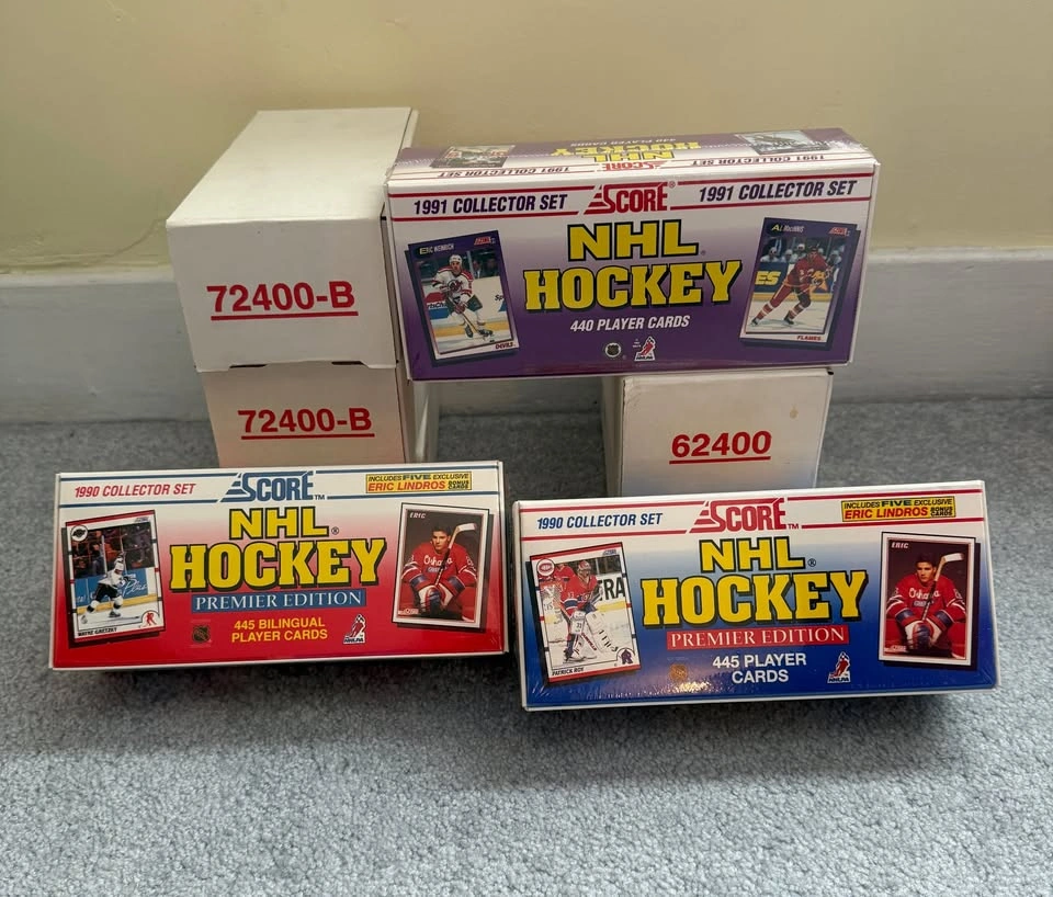Vintage Hockey Card Collection 1989-1993 (44 Sets, 98 Packs) - photo 4