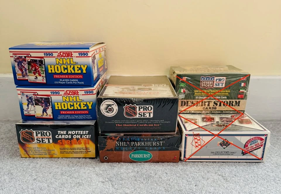 Vintage Hockey Card Collection 1989-1993 (44 Sets, 98 Packs) - photo 5